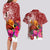 Papua New Guinea Christmas Couples Matching Long Sleeve Bodycon Dress and Hawaiian Shirt Bird-of-Paradise Special LT7 - Polynesian Pride