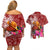 Papua New Guinea Christmas Couples Matching Off Shoulder Short Dress and Hawaiian Shirt Bird-of-Paradise Special LT7 - Polynesian Pride