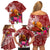 Papua New Guinea Christmas Family Matching Off Shoulder Short Dress and Hawaiian Shirt Bird-of-Paradise Special LT7 - Polynesian Pride