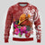 Papua New Guinea Christmas Ugly Christmas Sweater Bird-of-Paradise Special LT7 - Polynesian Pride