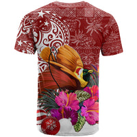 Papua New Guinea Christmas T Shirt Bird-of-Paradise Special LT7 - Polynesian Pride