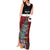 Personalised New Zealand Maori Christmas Tank Maxi Dress Xmas Fern Mix Kowhawhai