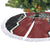 Personalised New Zealand Christmas Tree Skirt Xmas Fern and Kiwi Birds