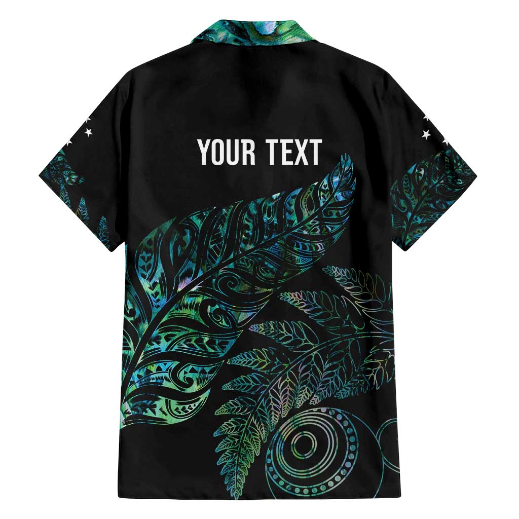 Aotearoa Personalized Lawn Bowls Maori Family Matching Summer Maxi Dress and Hawaiian Shirt New Zealand Paua Shell Tribal Silver Fern - Polynesian Pride