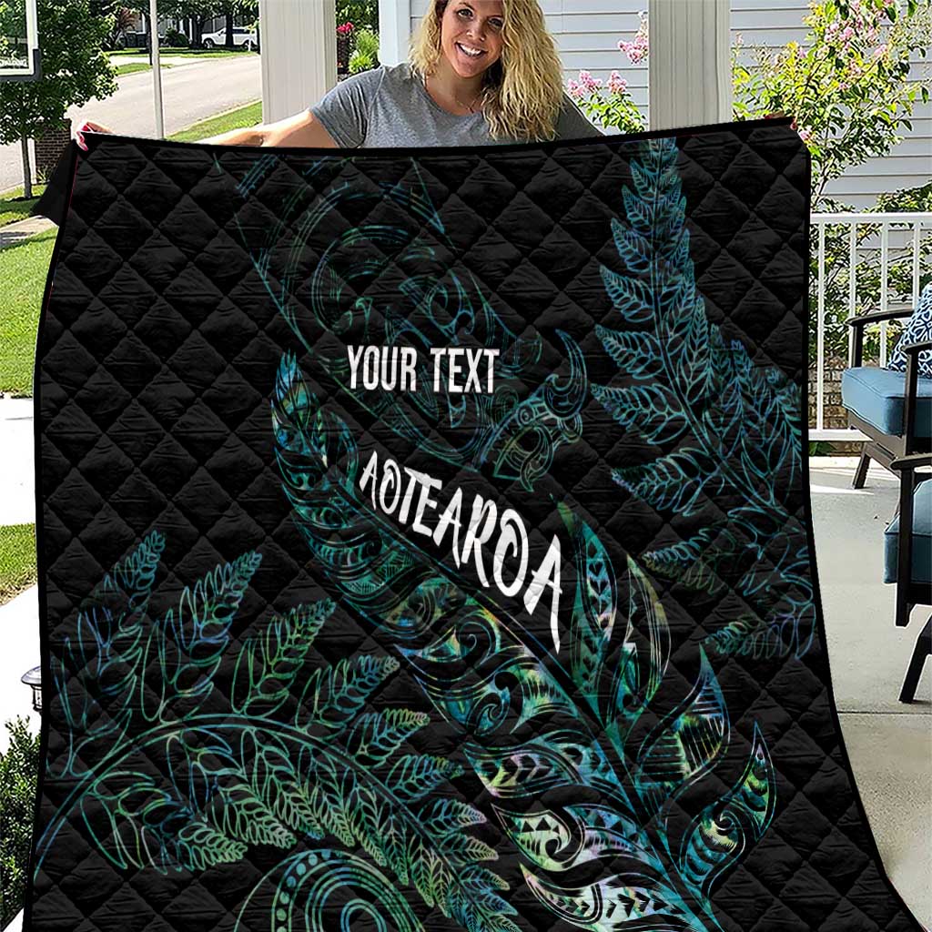 Aotearoa Personalized Lawn Bowls Maori Quilt New Zealand Paua Shell Tribal Silver Fern - Polynesian Pride