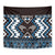 Personalised Taniko Motifs Aotearoa Tapestry Waitangi Kowhaiwhai Kiwi - Blue