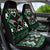 Personalised Taniko Motifs Aotearoa Car Seat Cover Waitangi Kowhaiwhai Kiwi - Green