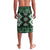 Personalised Taniko Motifs Aotearoa Lavalava Waitangi Kowhaiwhai Kiwi - Green