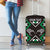 Personalised Taniko Motifs Aotearoa Luggage Cover Waitangi Kowhaiwhai Kiwi - Green