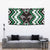 Personalised Taniko Motifs Aotearoa Tapestry Waitangi Kowhaiwhai Kiwi - Green