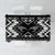 Personalised Taniko Motifs Aotearoa Tablecloth Waitangi Kowhaiwhai Kiwi - Monochrome