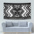 Personalised Taniko Motifs Aotearoa Tapestry Waitangi Kowhaiwhai Kiwi - Monochrome