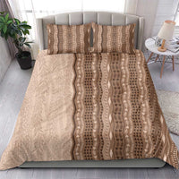 Vintage Beige Hawaiian Traditional Kapa Mix Flowers Lei Bedding Set LT7 - Polynesian Pride