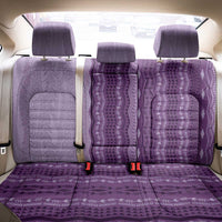 Vintage Violet Hawaiian Traditional Kapa Mix Flowers Lei Back Car Seat Cover LT7 - Polynesian Pride