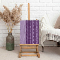 Vintage Violet Hawaiian Traditional Kapa Mix Flowers Lei Canvas Wall Art LT7 - Polynesian Pride