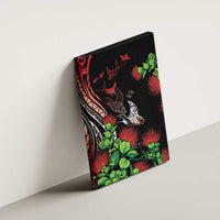 Aloha Hawaii Manta Rays Canvas Wall Art Red Ohia Lehua LT7 - Polynesian Pride