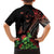 Aloha Hawaii Manta Rays Family Matching Off Shoulder Maxi Dress and Hawaiian Shirt Red Ohia Lehua