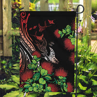 Aloha Hawaii Manta Rays Garden Flag Red Ohia Lehua LT7 Garden Flag Red - Polynesian Pride
