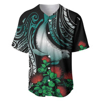 Aloha Hawaii Monk Seal Baseball Jersey Mix Ohia Lehua