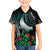 Aloha Hawaii Monk Seal Family Matching Summer Maxi Dress and Hawaiian Shirt Mix Ohia Lehua