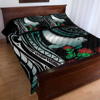 Aloha Hawaii Monk Seal Quilt Bed Set Mix Ohia Lehua