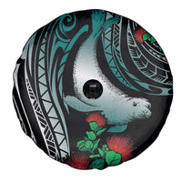 Aloha Hawaii Monk Seal Spare Tire Cover Mix Ohia Lehua