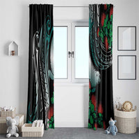 Aloha Hawaii Monk Seal Window Curtain Mix Ohia Lehua LT7 - Polynesian Pride
