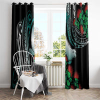 Aloha Hawaii Monk Seal Window Curtain Mix Ohia Lehua LT7 - Polynesian Pride
