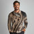 Bula Fiji Long Sleeve Polo Shirt Mocha Brown Kaivity Masi Tapa