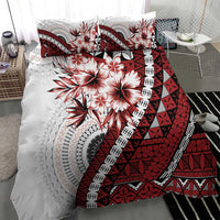 Bula Fiji Bedding Set White Kaivity Masi Tapa