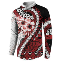 Bula Fiji Button Sweatshirt White Kaivity Masi Tapa