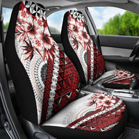 Bula Fiji Car Seat Cover White Kaivity Masi Tapa