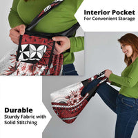 Bula Fiji Grocery Bag White Kaivity Masi Tapa