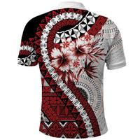Bula Fiji Polo Shirt White Kaivity Masi Tapa