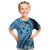 Bula Fiji Kid T Shirt Turquoise Kaivity Masi Tapa