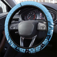 Bula Fiji Steering Wheel Cover Turquoise Kaivity Masi Tapa