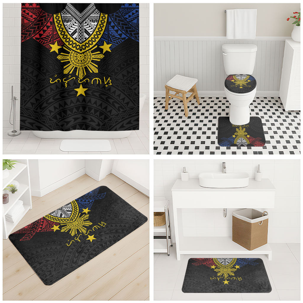 Philippines Heritage Baybayin Mix Polynesian Bathroom Set LT7 - Polynesian Pride