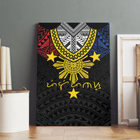 Philippines Heritage Baybayin Mix Polynesian Canvas Wall Art LT7 - Polynesian Pride