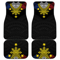 Philippines Heritage Baybayin Mix Polynesian Car Mats
