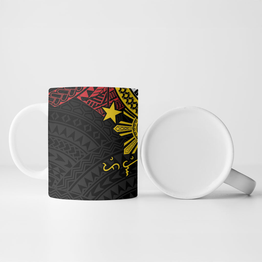 Philippines Heritage Baybayin Mix Polynesian Ceramic Mug LT7 - Polynesian Pride
