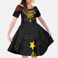 Philippines Heritage Baybayin Mix Polynesian Family Matching Mermaid Dress and Hawaiian Shirt
