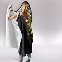 Philippines Heritage Baybayin Mix Polynesian Hooded Blanket LT7 - Polynesian Pride