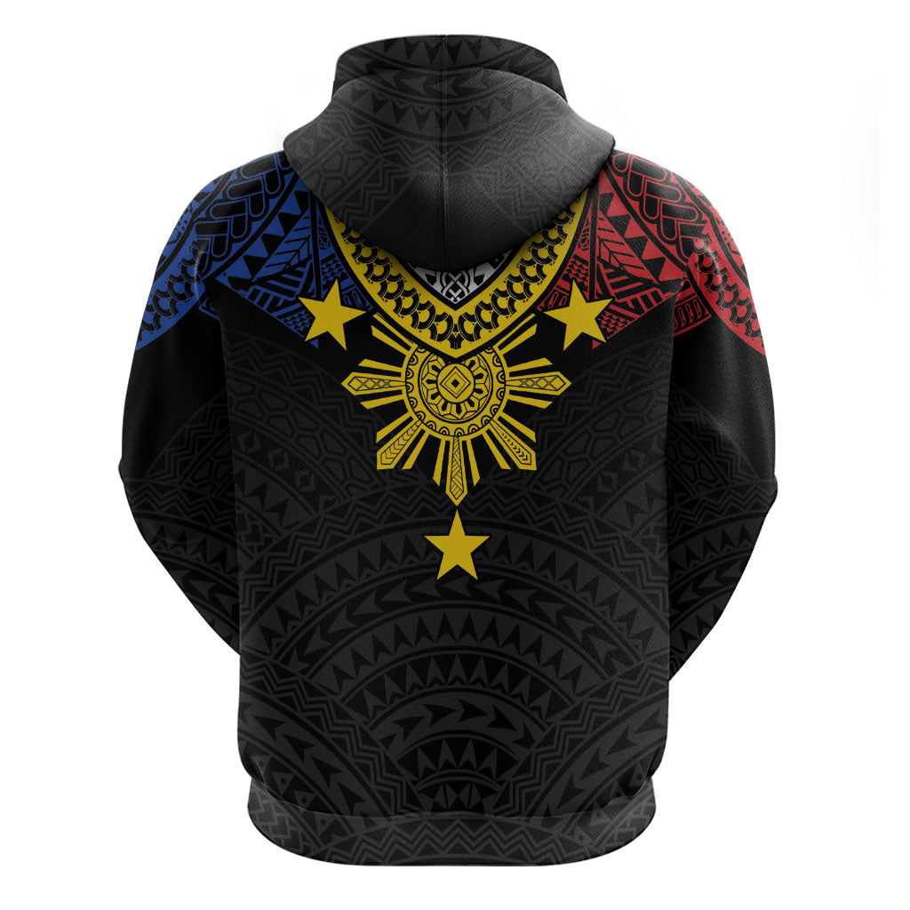Philippines Heritage Baybayin Mix Polynesian Hoodie