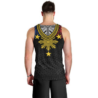 Philippines Heritage Baybayin Mix Polynesian Men Tank Top LT7 - Polynesian Pride
