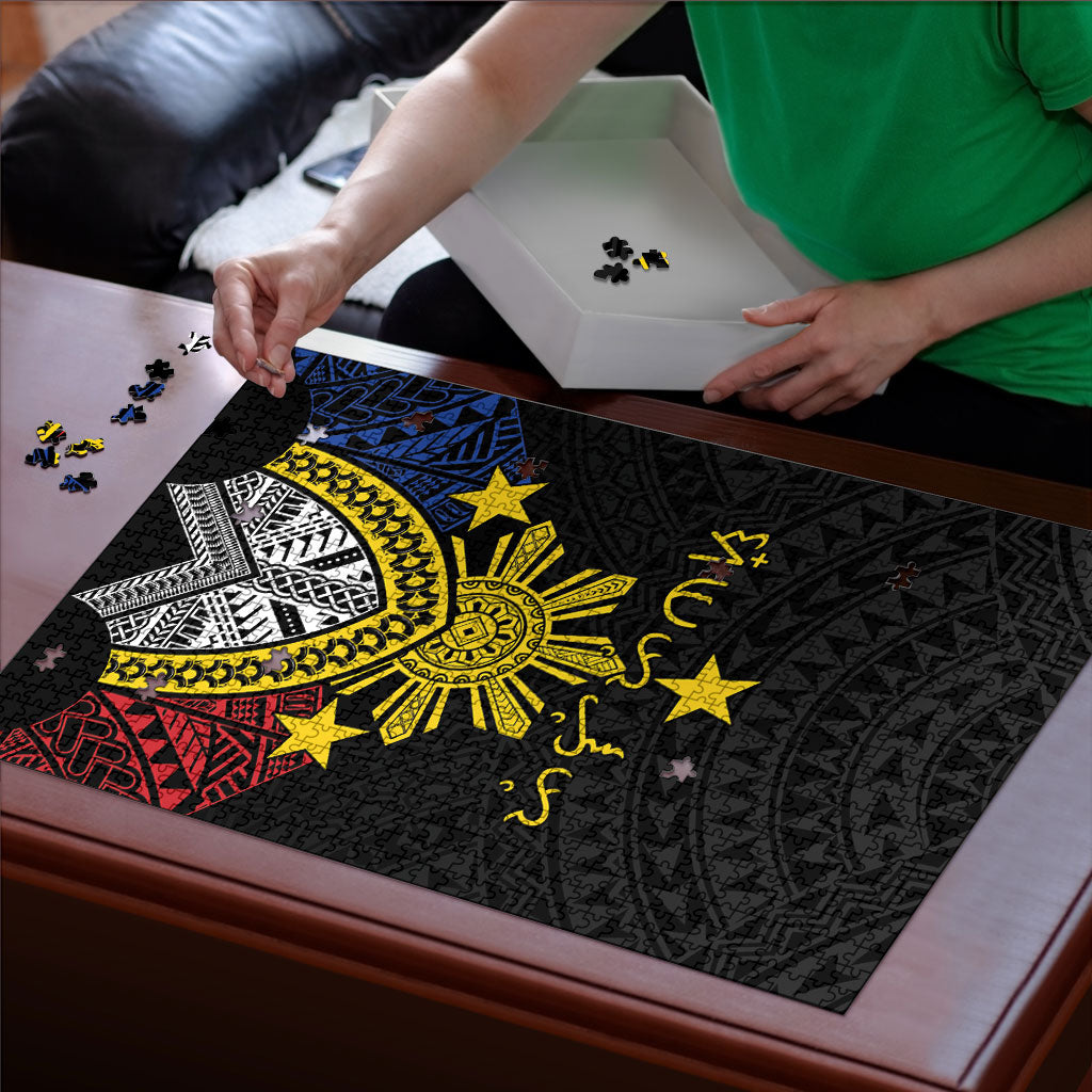 Philippines Heritage Baybayin Mix Polynesian Puzzle LT7 - Polynesian Pride