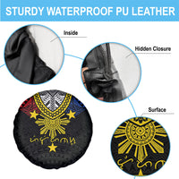 Philippines Heritage Baybayin Mix Polynesian Spare Tire Cover LT7 - Polynesian Pride
