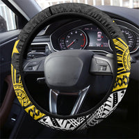Philippines Heritage Baybayin Mix Polynesian Steering Wheel Cover LT7 - Polynesian Pride