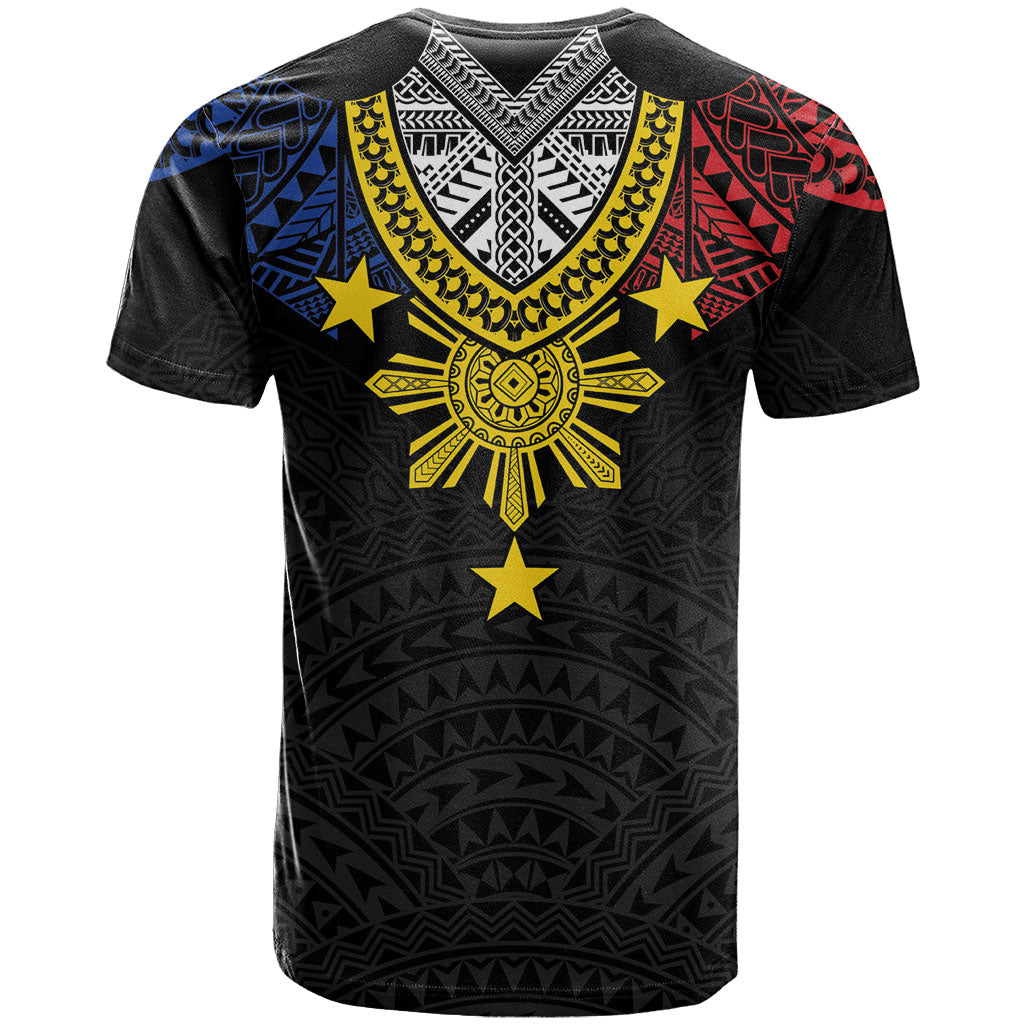 Philippines Heritage Baybayin Mix Polynesian T Shirt LT7 - Polynesian Pride