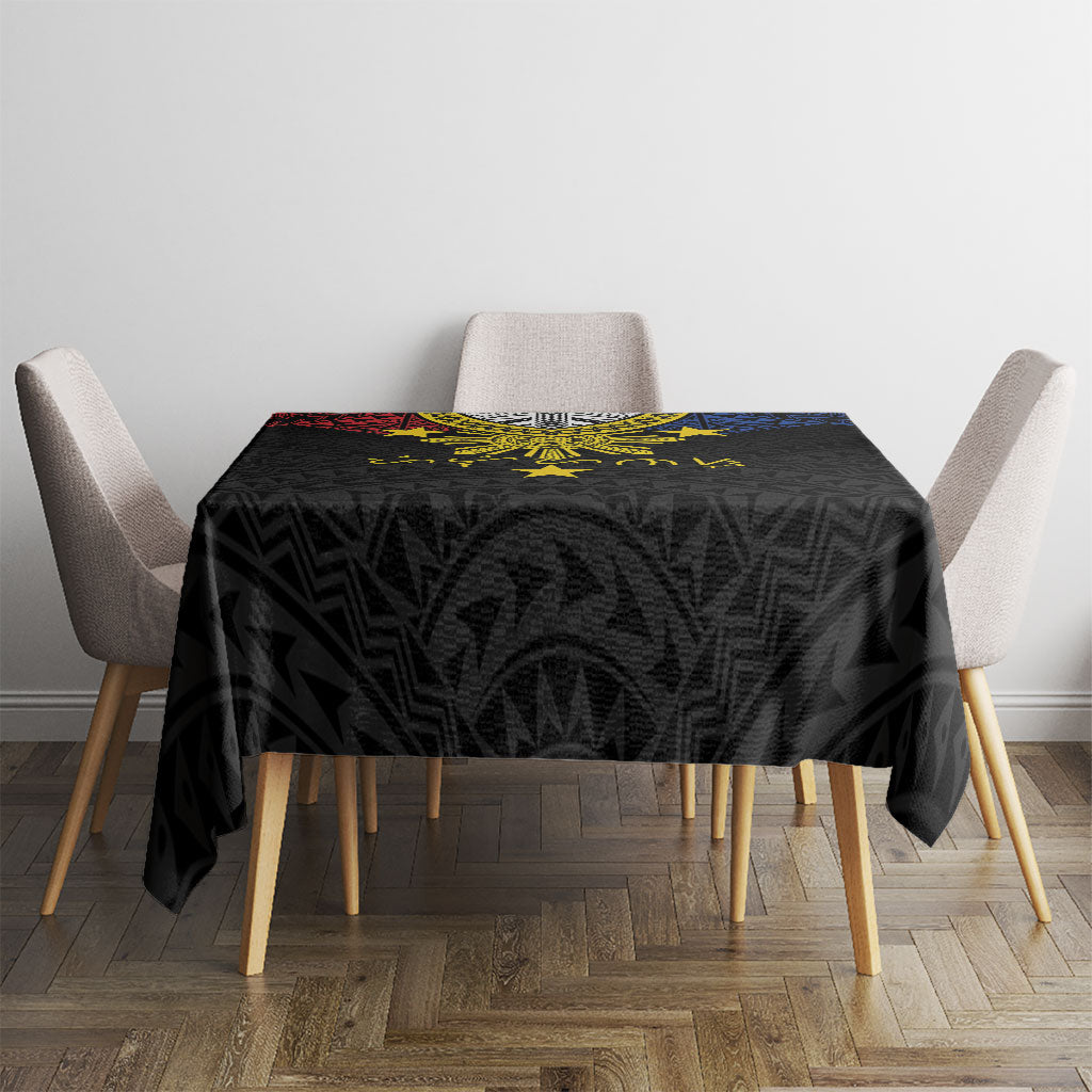 Philippines Heritage Baybayin Mix Polynesian Tablecloth LT7 - Polynesian Pride