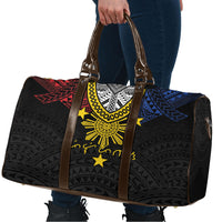 Philippines Heritage Baybayin Mix Polynesian Travel Bag LT7 - Polynesian Pride